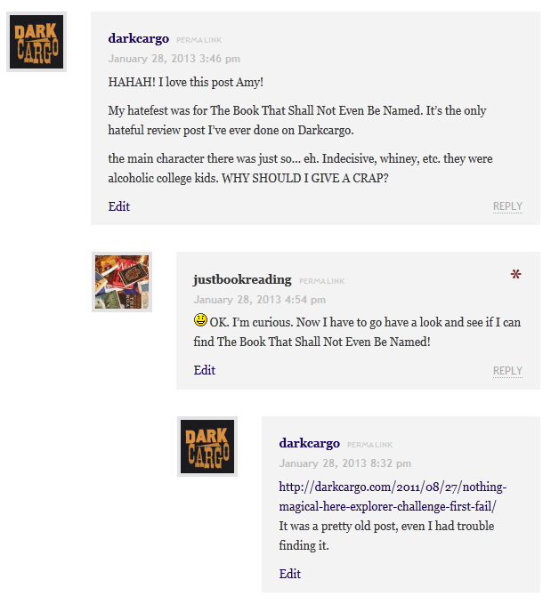 JBR 1 - when comments bring the answer